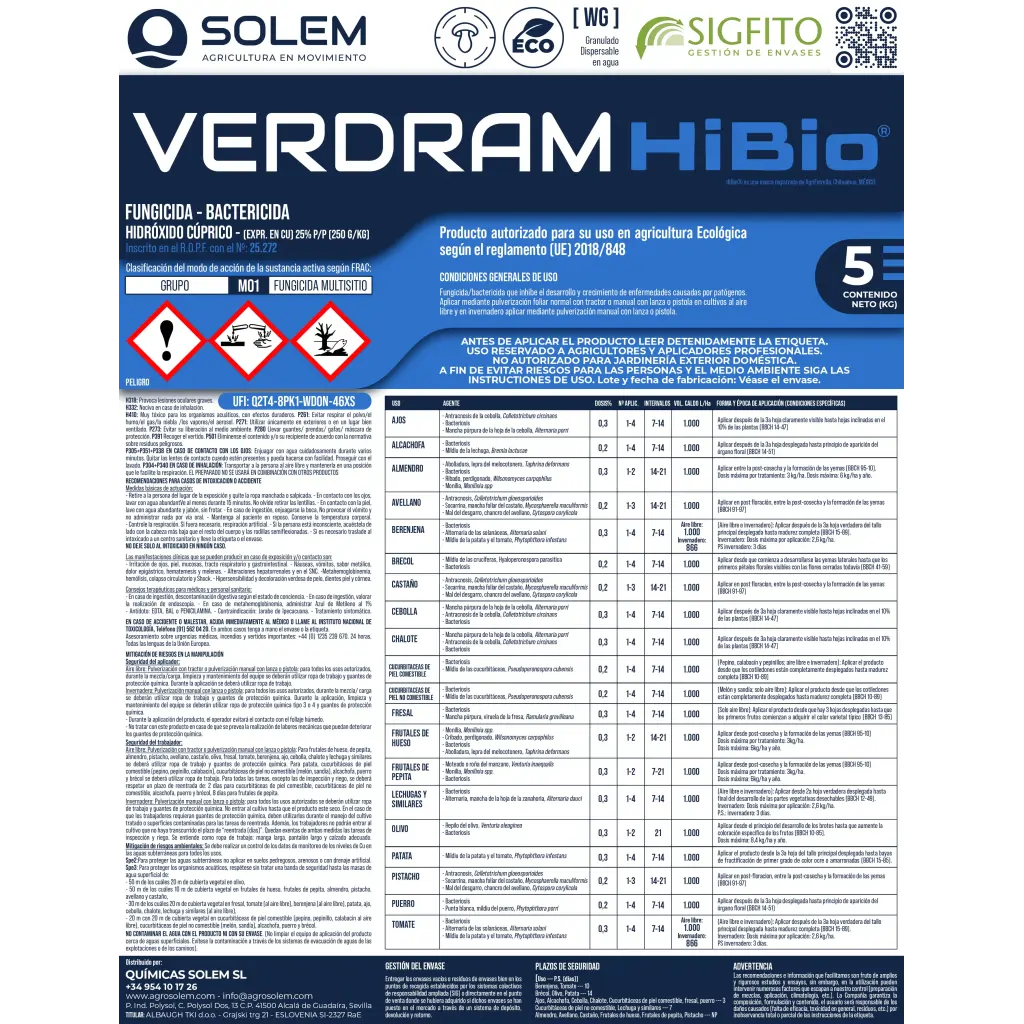 VERDRAM HiBio - Imagen 2